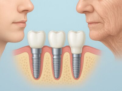 Implanty zębów a wiek pacjenta – kiedy można, a kiedy trzeba poczekać